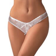 Alabastra crotchless thong