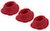 Head Pack of 3 Red
