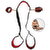 Neck/Thigh Restraint Set