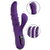 Nodding Rabbit Vibrator with 3 Moving Rings