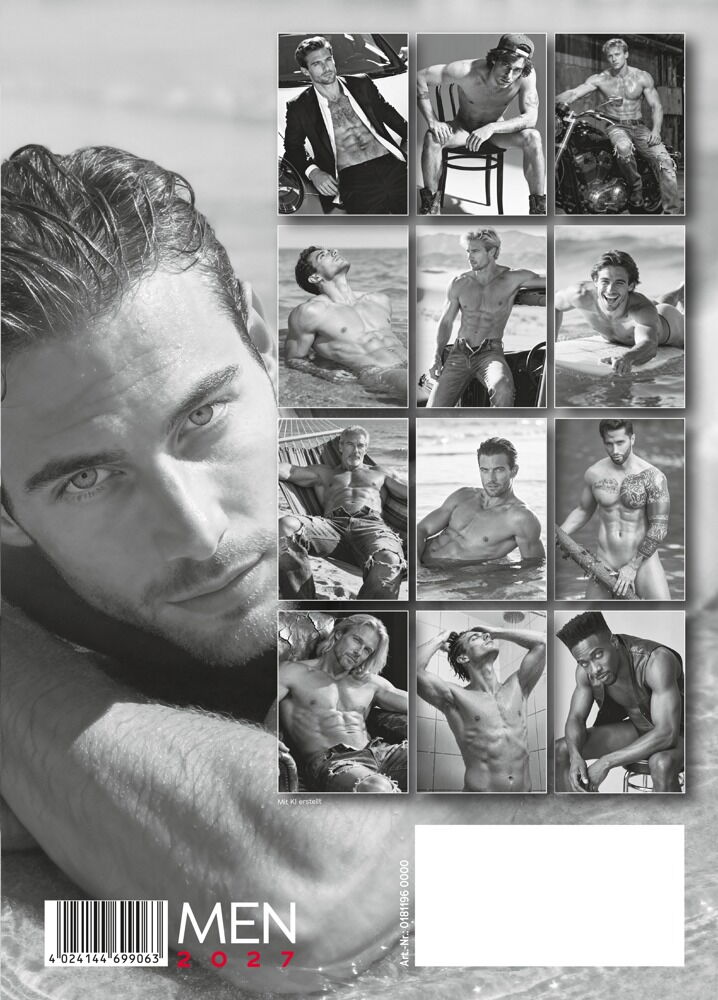 Pin-up Calendar Men 2027