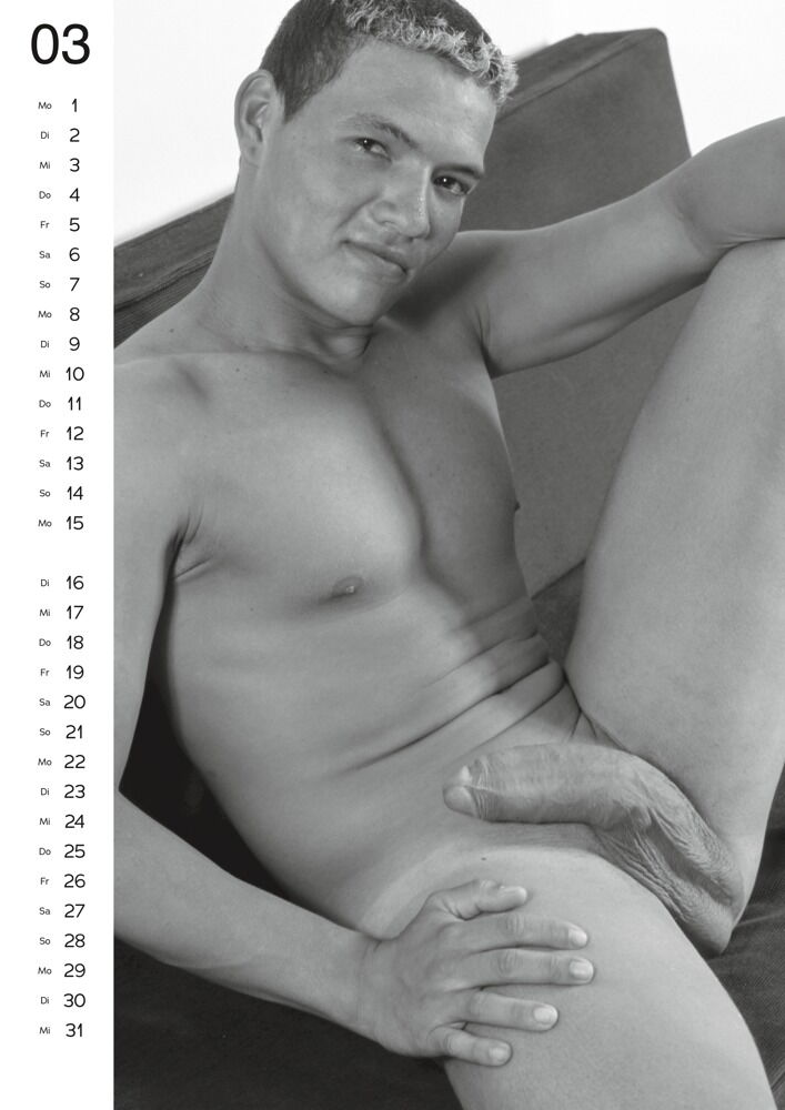 Pin-up Calendar Real Cocks 2027 – Pack of 10