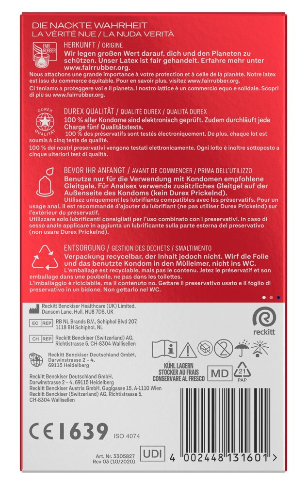 Gefühlsecht Extra groß XXL