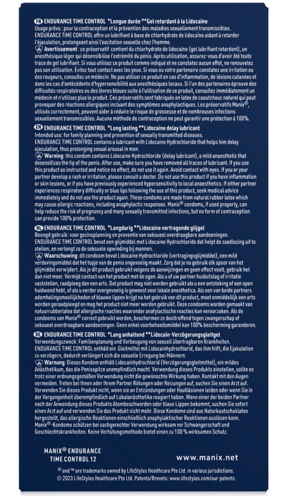 Endurance Time Control