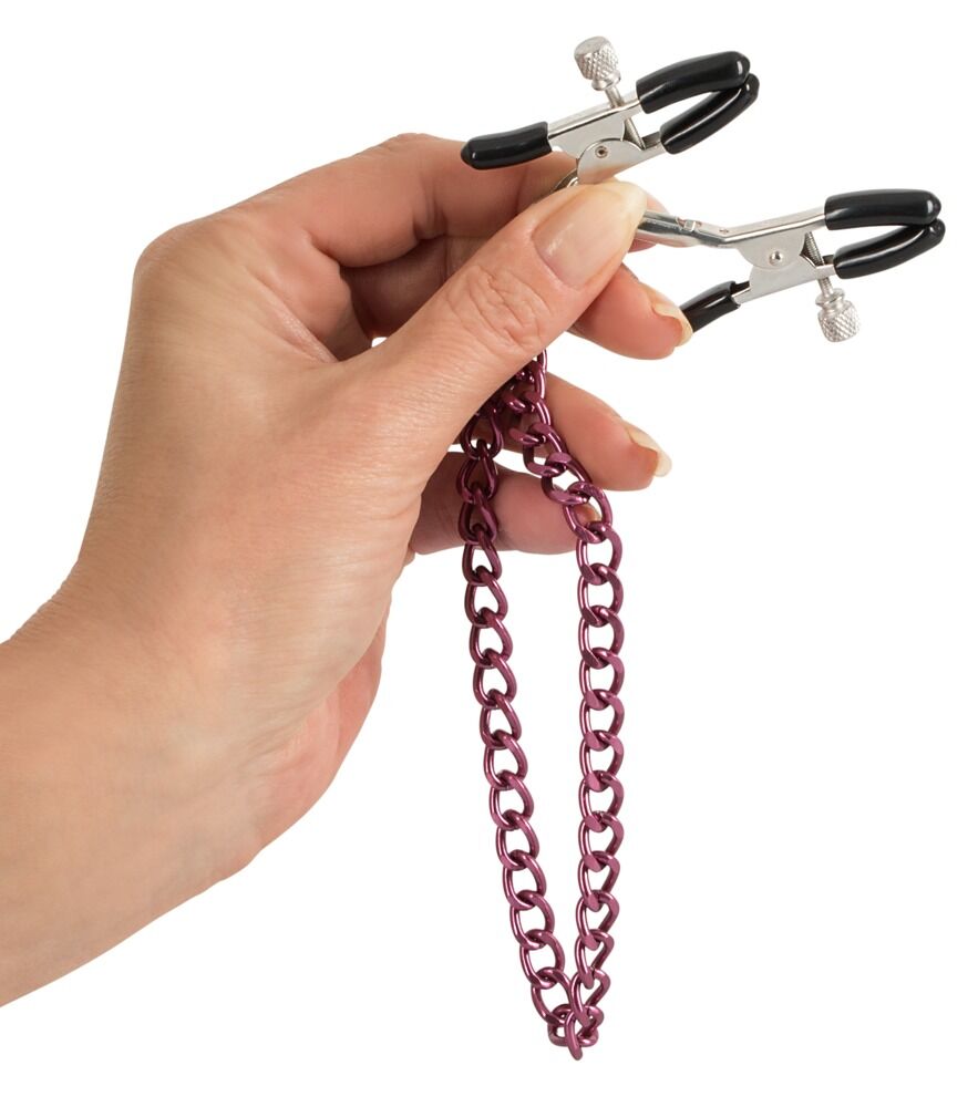 Nipple Clamps with Chain