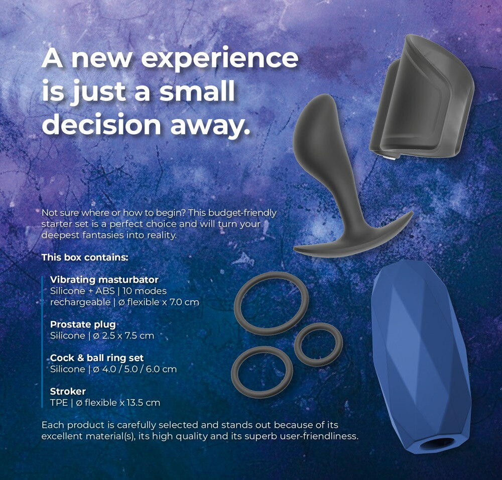 Men Love Toy Starter Set Masculine