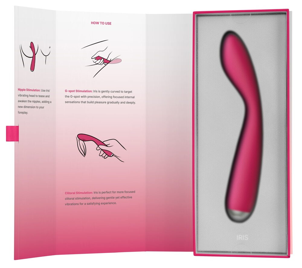 Iris Plum Red G-spot Vibrator