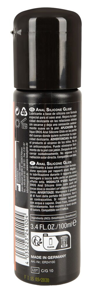 EROS Anal Silicone Glide 100ml