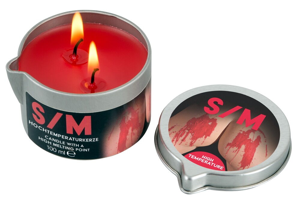 S/M Candle in a Tin