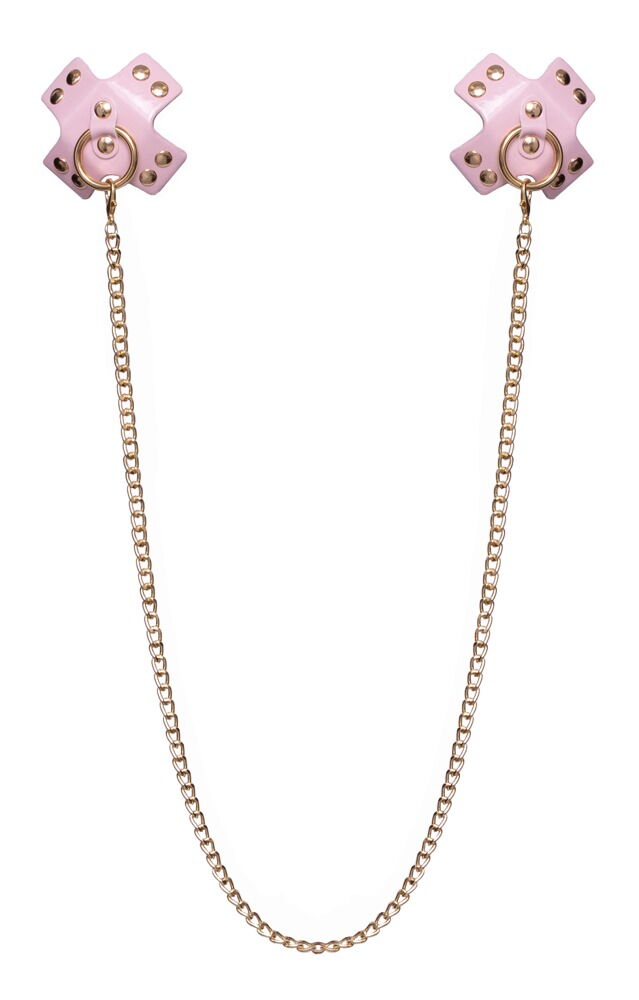 Nipple Stickers with Chain