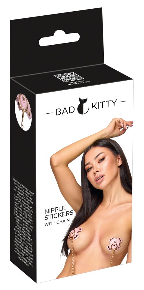 Nipple Stickers with Chain