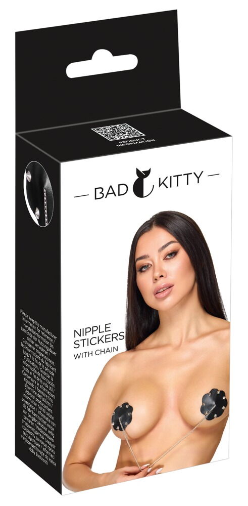 Nipple Stickers with Chain