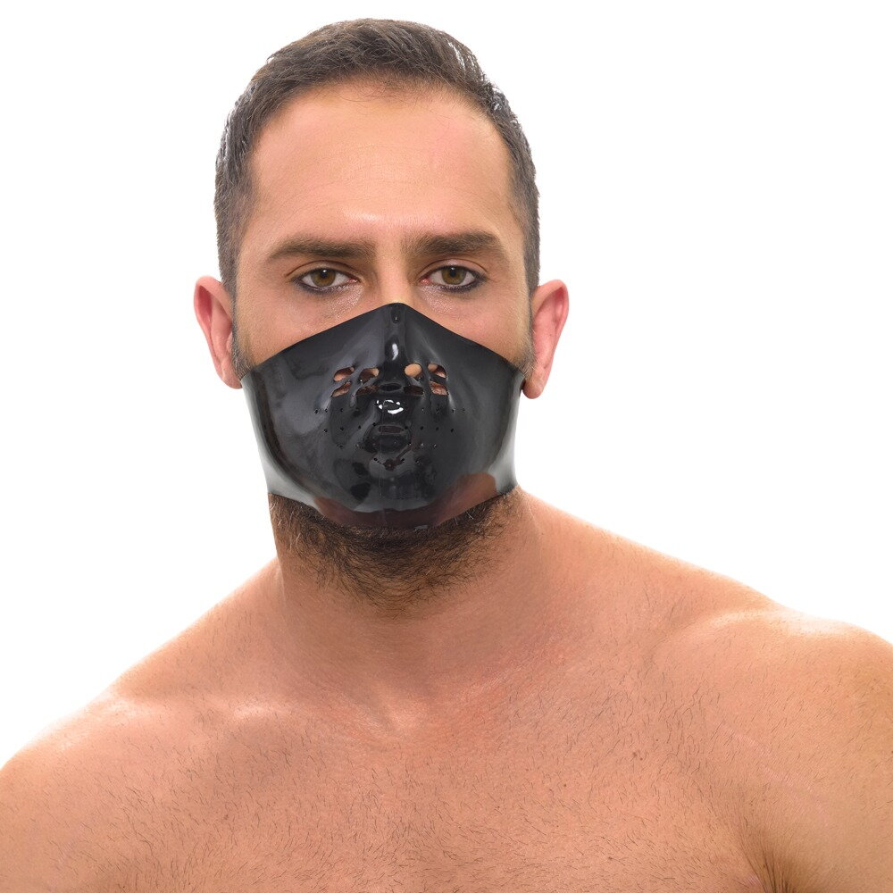 Halbmaske aus Latex