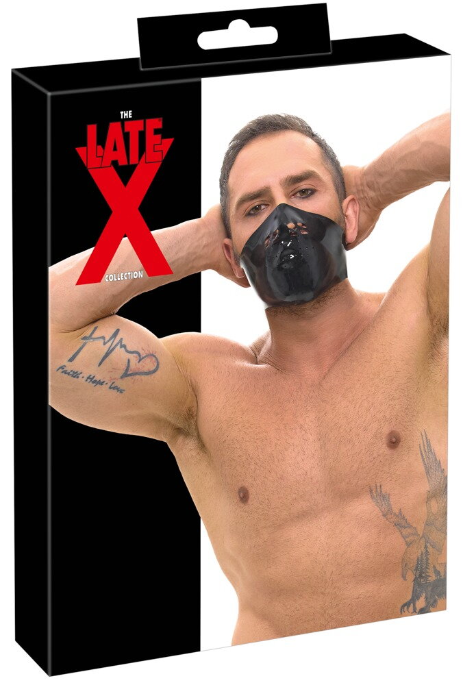 Halbmaske aus Latex