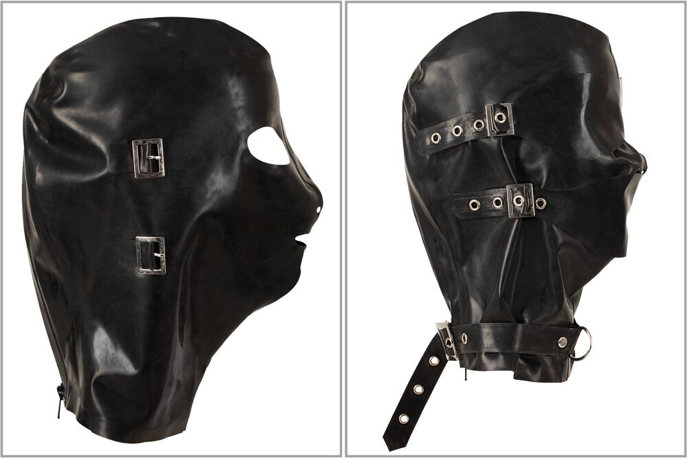Kopfmaske aus Latex