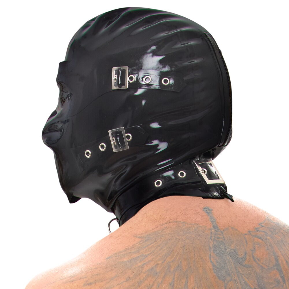 Kopfmaske aus Latex