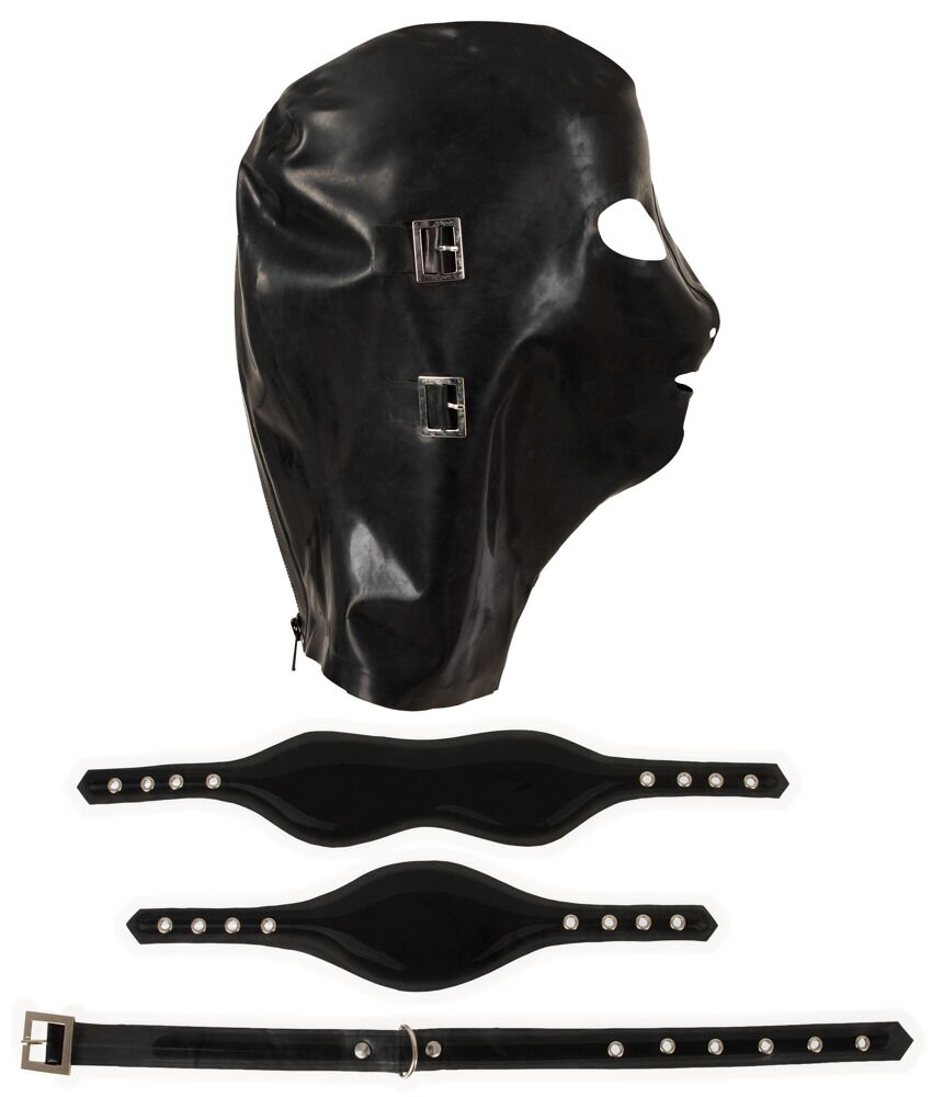 Kopfmaske aus Latex