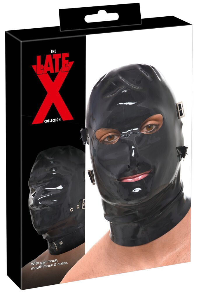 Kopfmaske aus Latex