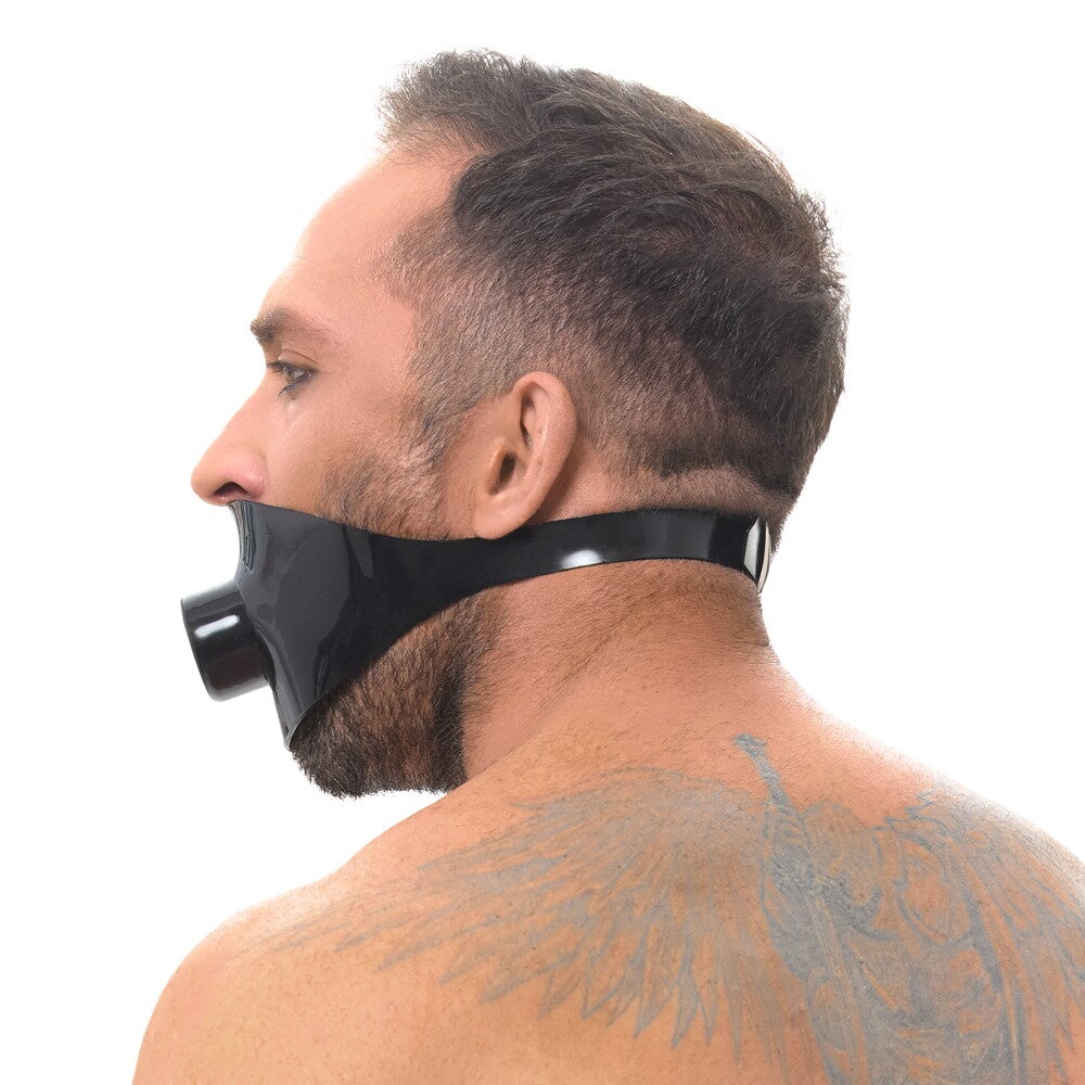 Knebel aus Latex