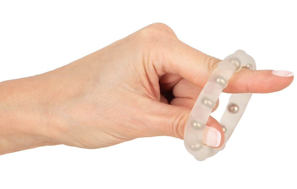 Cock Ring with Metal Balls