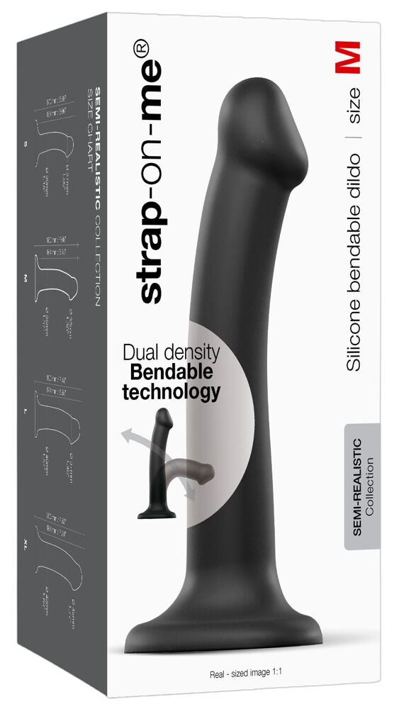 Dual Density Bendable Dildo
