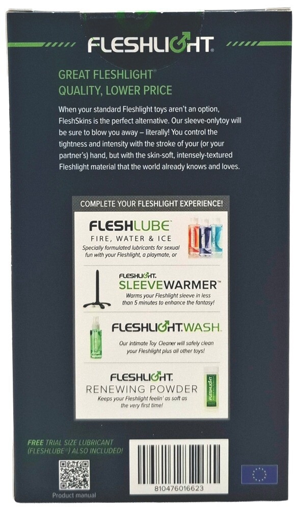Fleshskins Grip Blue Ice