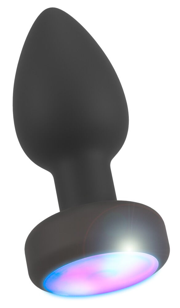 RC Flashing Butt Plug with Vibration