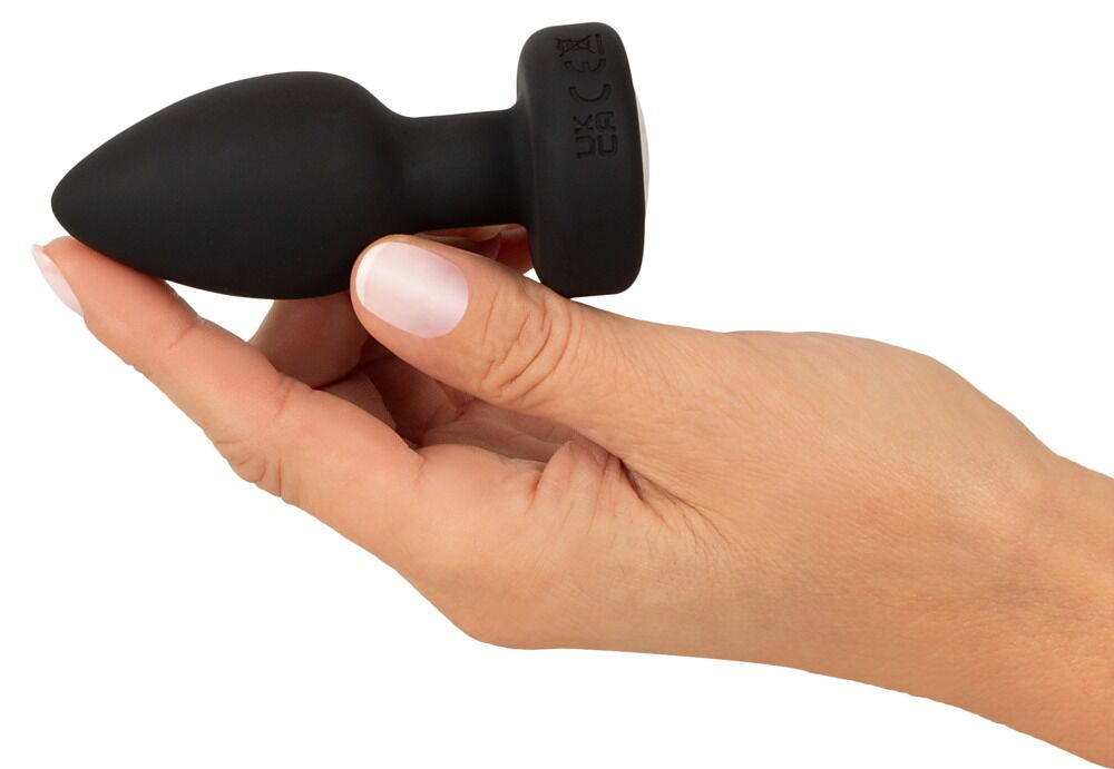 RC Flashing Butt Plug with Vibration