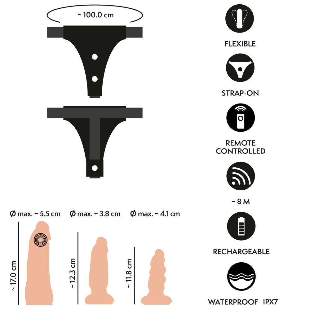 Tester Strap-on Set (Nature Vibes)