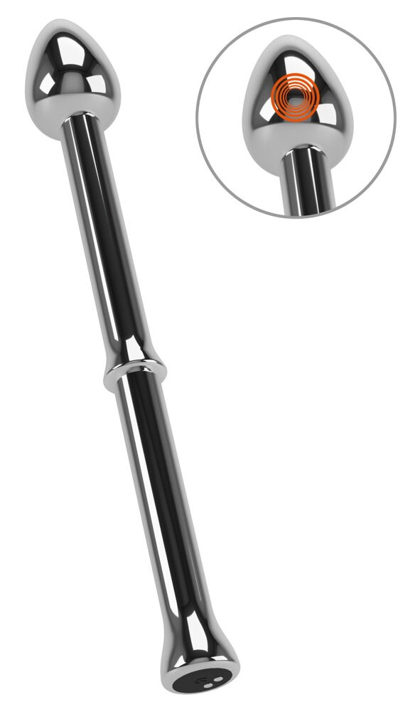 Vibrating Prostata Stimulator: Metal Milking Stick