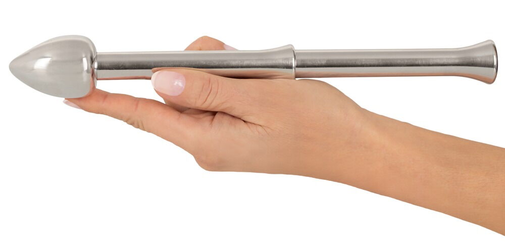 Vibrating Prostata Stimulator: Metal Milking Stick