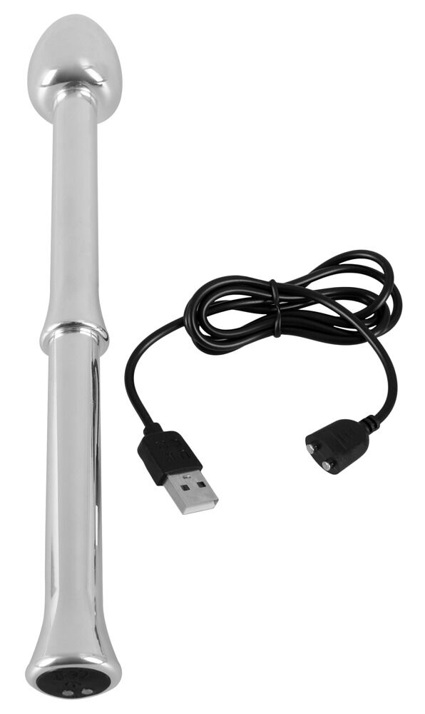 Vibrating Prostata Stimulator: Metal Milking Stick