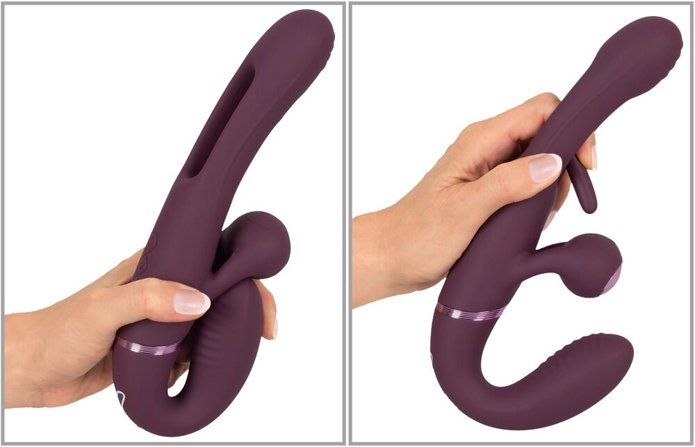 Tester RC Strapless Strap-On With Flicking Tongue
