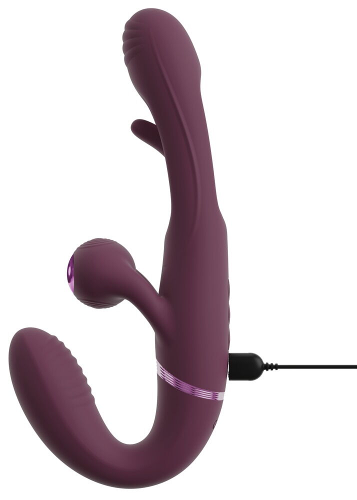 Tester RC Strapless Strap-On With Flicking Tongue