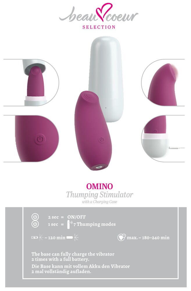 OMINO Thumping Stimulator with Charging Case