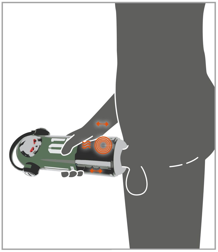 SKULL Masturbator with 3 Functions