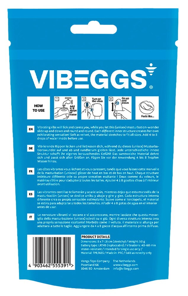 Vibrating Masturbation Sleeve