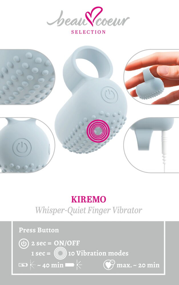 KIREMO Finger Vibrator
