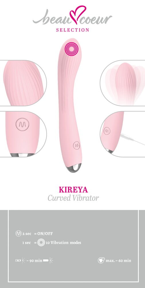 KIREYA Curved Vibrator