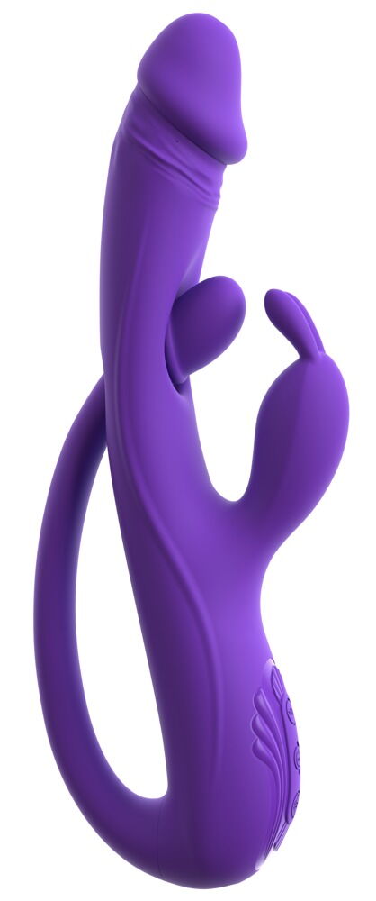 Rabbit Vibrator with G-Spot/Anal Tickler