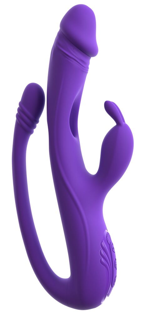 Rabbit Vibrator with G-Spot/Anal Tickler