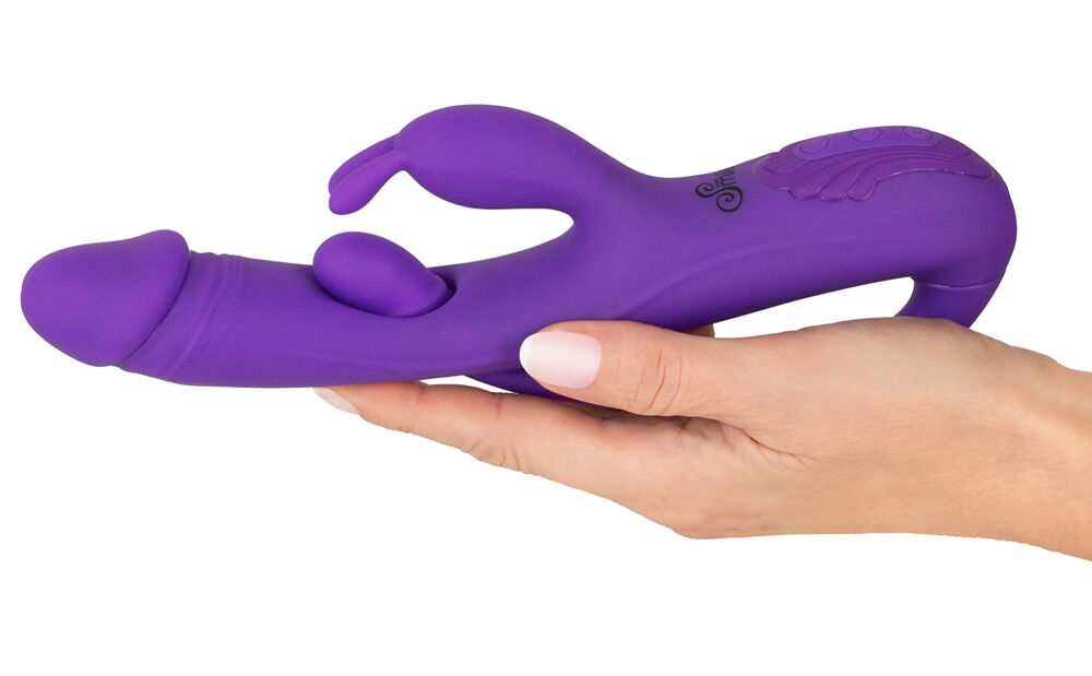 Rabbit Vibrator with G-Spot/Anal Tickler