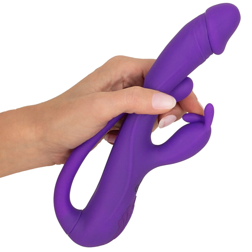 Rabbit Vibrator with G-Spot/Anal Tickler