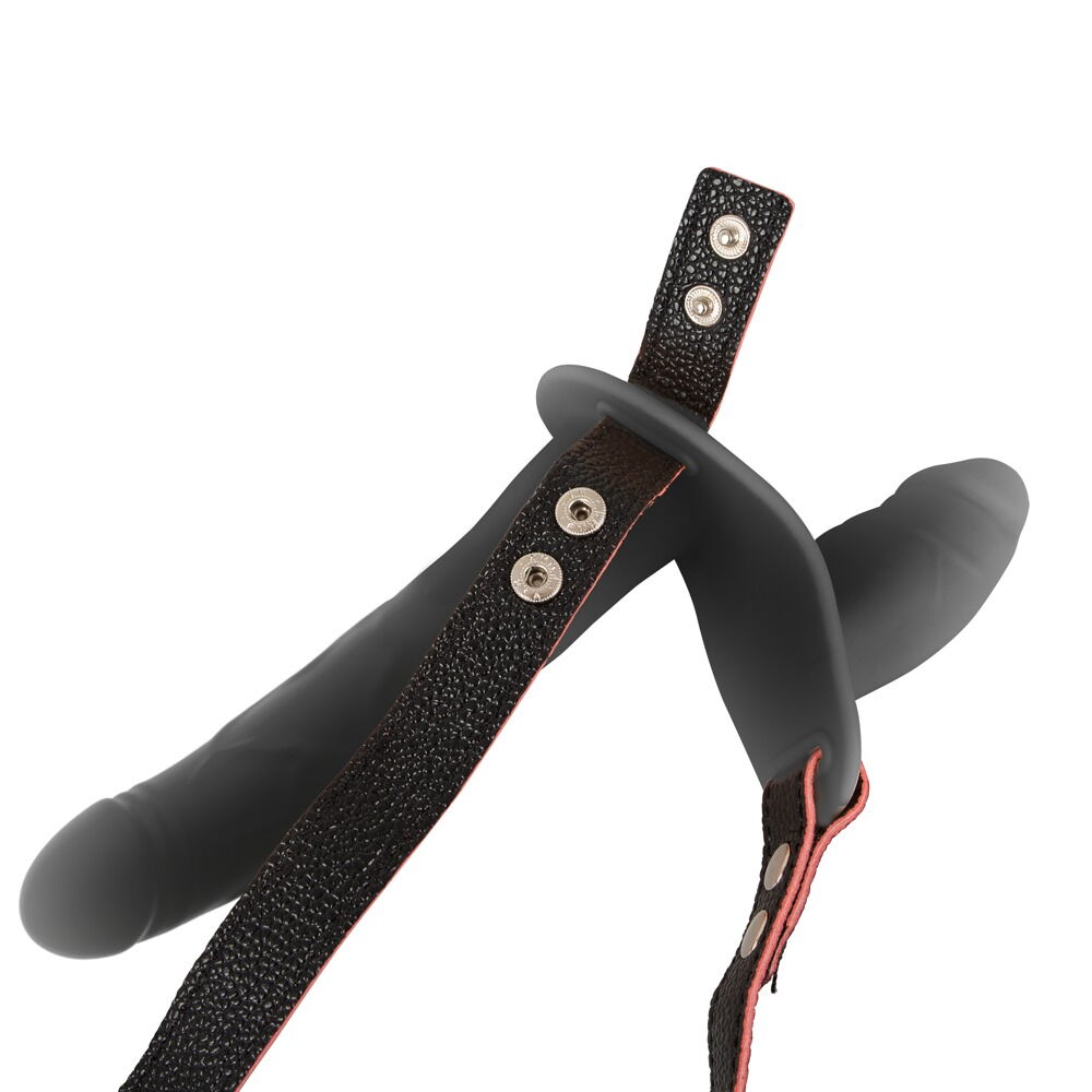 RC Vibrating Double Strap-On