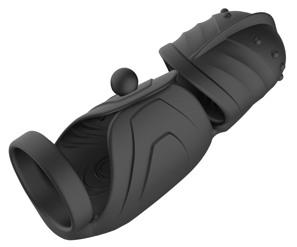 Cock Vibrator with Elliptical Moving Glans Stimulator