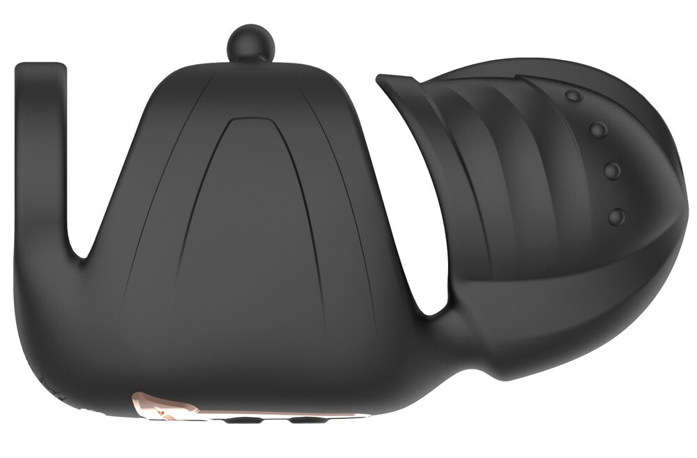 Cock Vibrator with Elliptical Moving Glans Stimulator