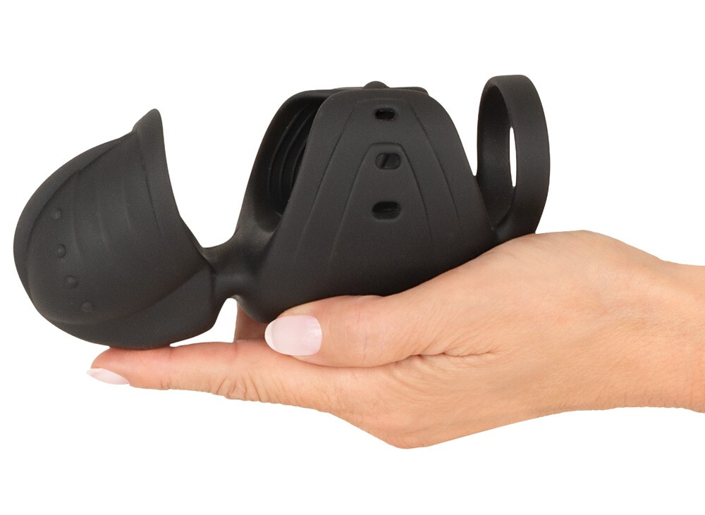 Cock Vibrator with Elliptical Moving Glans Stimulator