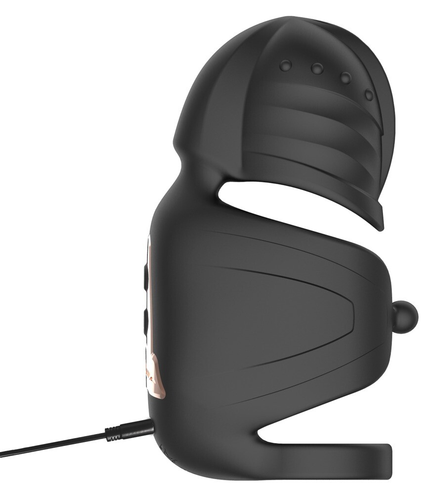 Cock Vibrator with Elliptical Moving Glans Stimulator