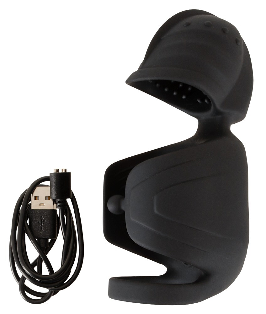 Cock Vibrator with Elliptical Moving Glans Stimulator
