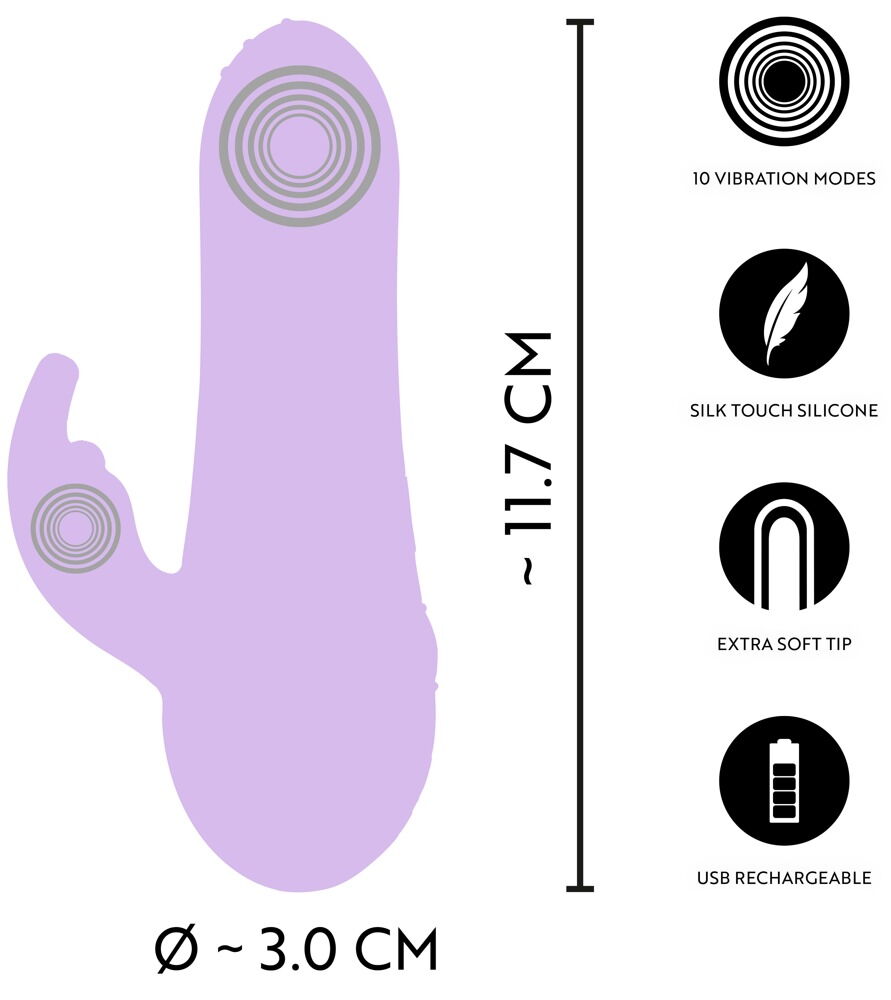 Dual Density Mini Vibrator